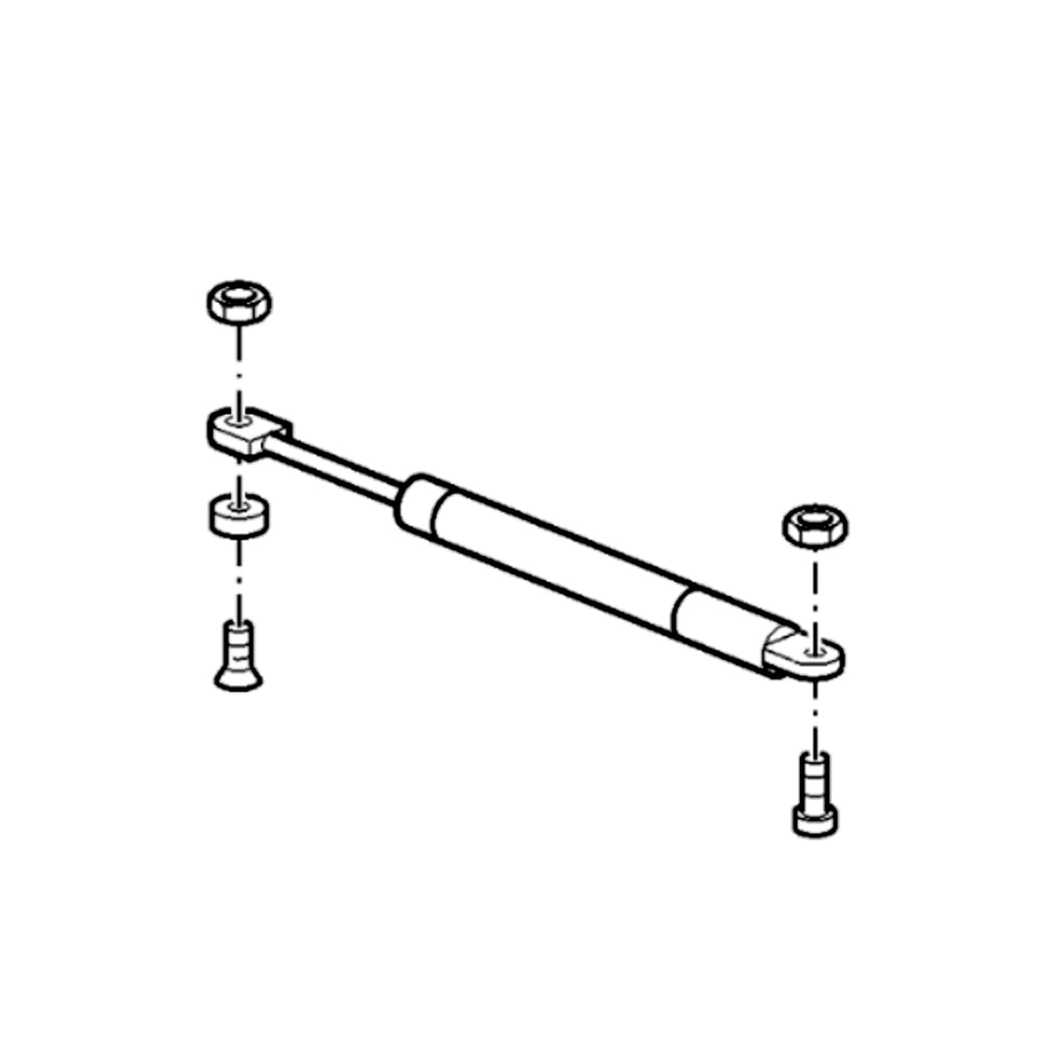 AL151004: Fits John Deere AL151004 Absorber Kit – Genuine OEM