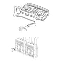AL153392: Fits John Deere AL153392 Dual Gauge Instrument Cluster – Genuine OEM