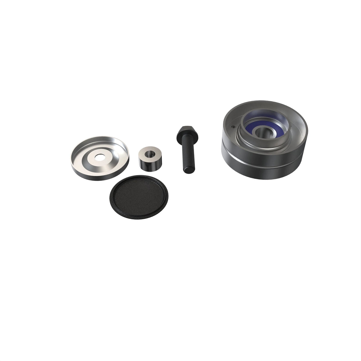 AL157596: Fits John Deere AL157596 Belt Idler Tensioner Roller Kit – Genuine OEM