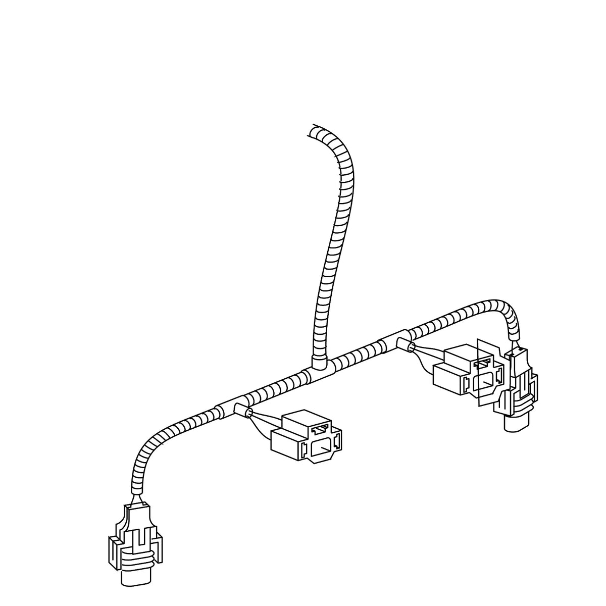 AL157628: Fits John Deere AL157628 Front Wiring Harness – Genuine OEM