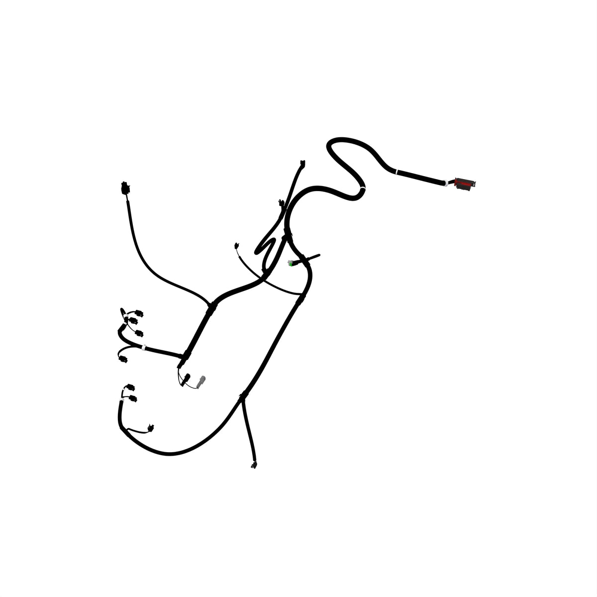 AL158407: Fits John Deere AL158407 Transmission Front Wiring Harness – Genuine OEM