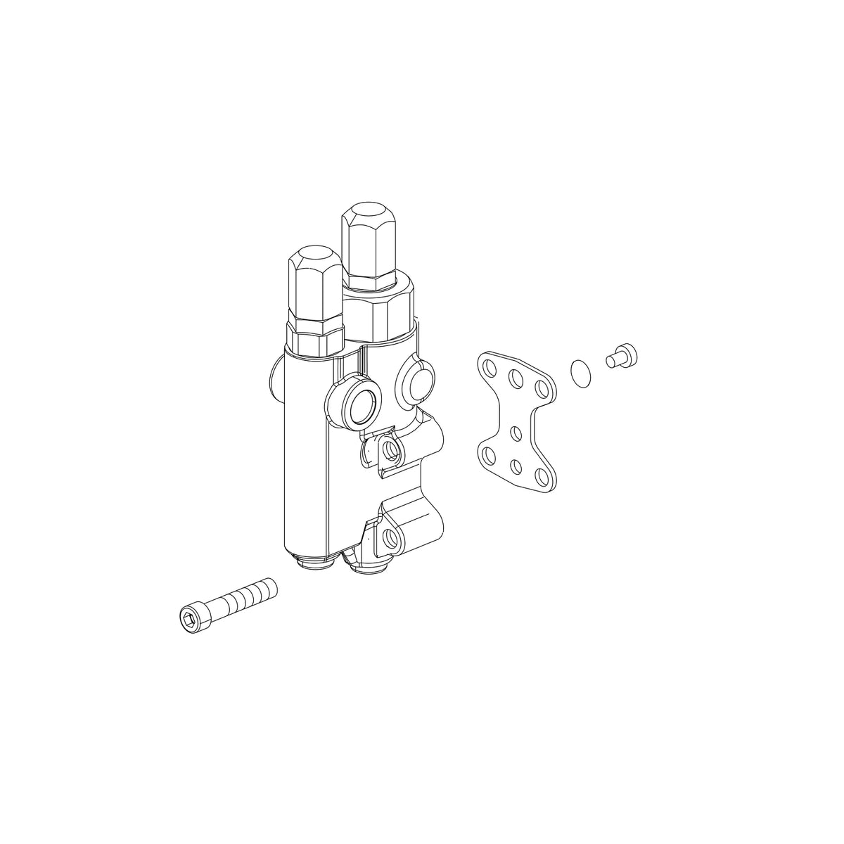 AL158423: Fits John Deere AL158423 Hydraulic Pump Regulator Kit – Genuine OEM