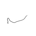AL159445: Fits John Deere AL159445 Negative Battery Cable, Length 1500 mm – Genuine OEM