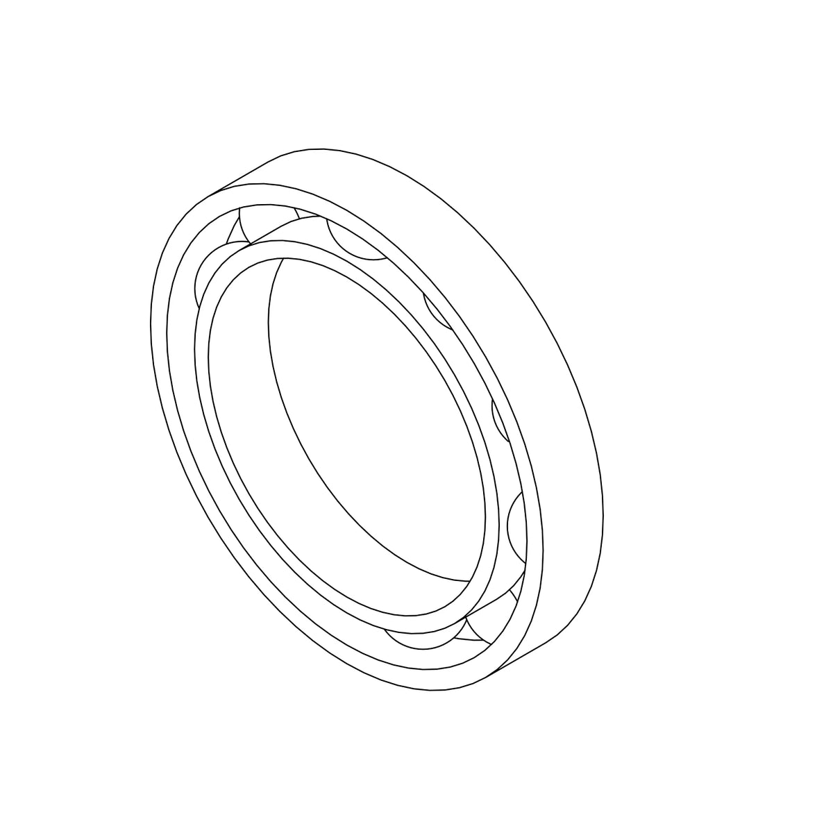 AL161285: Fits John Deere AL161285 Sun Shaft Ball Bearing – Genuine OEM