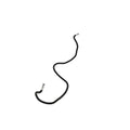 AL164934: Fits John Deere AL164934 Oil Cooler Inlet Hydraulic Hose – Genuine OEM