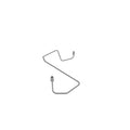 AL172431: Fits John Deere AL172431 Pilot Brake Oil Line, Left Side – Genuine OEM