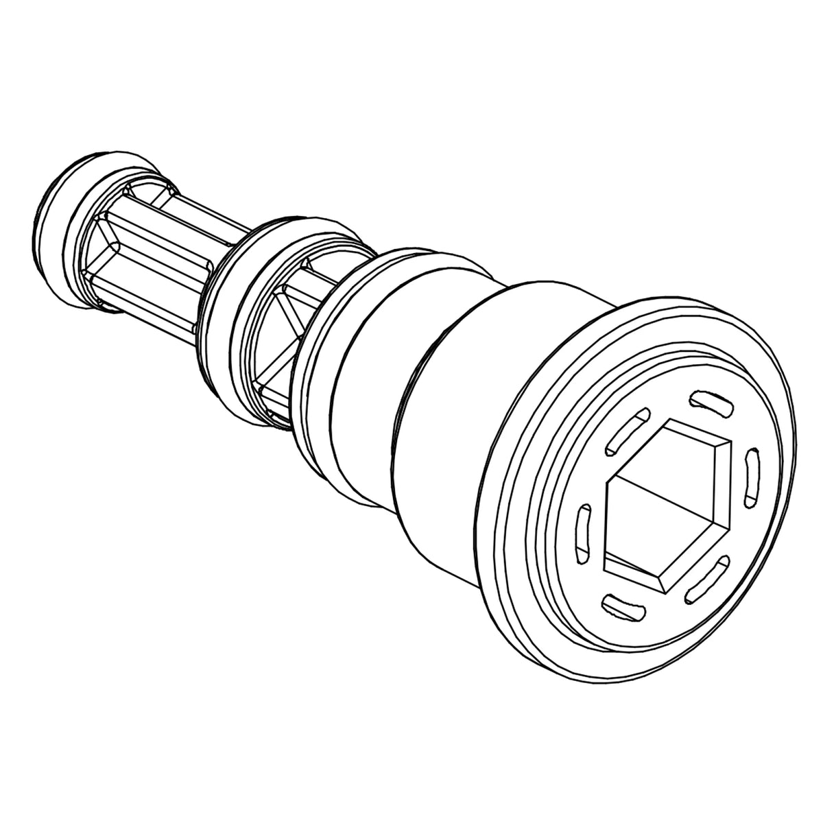 AL176130: Fits John Deere AL176130 Drain Valve – Genuine OEM