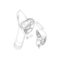 AL177953: Fits John Deere AL177953 AutoQuad™ Range Shifting Grip – Genuine OEM