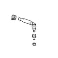 AL177962: Fits John Deere AL177962 MFWD Axle Tie Rod Assembly, Right Side – Genuine OEM
