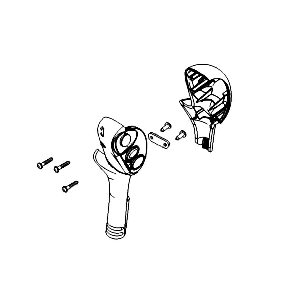 AL179242: Fits John Deere AL179242 Range Shifter Rod Grip – Genuine OEM