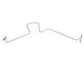 AL200367: Fits John Deere AL200367 Hydraulic Trailer Brake Oil Line, Right Side – Genuine OEM