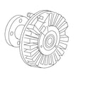 AL200918: Fits John Deere AL200918 Viscous Fan Drive Clutch Assembly – Genuine OEM