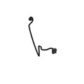 AL204395: Fits John Deere AL204395 Armrest Display Extension Wiring Harness – Genuine OEM