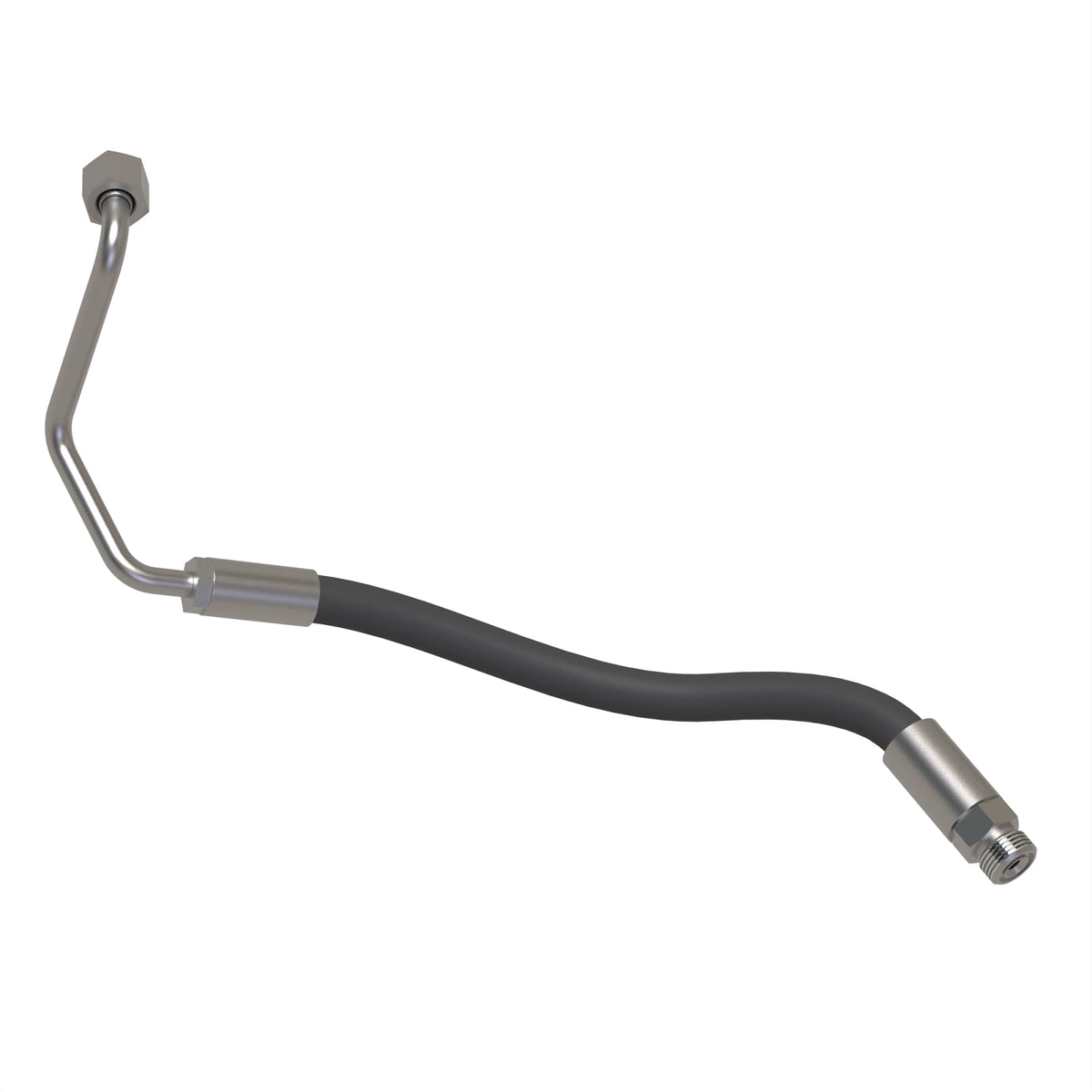 AL204507: Fits John Deere AL204507 Front Hitch Hydraulic Hose – Genuine OEM