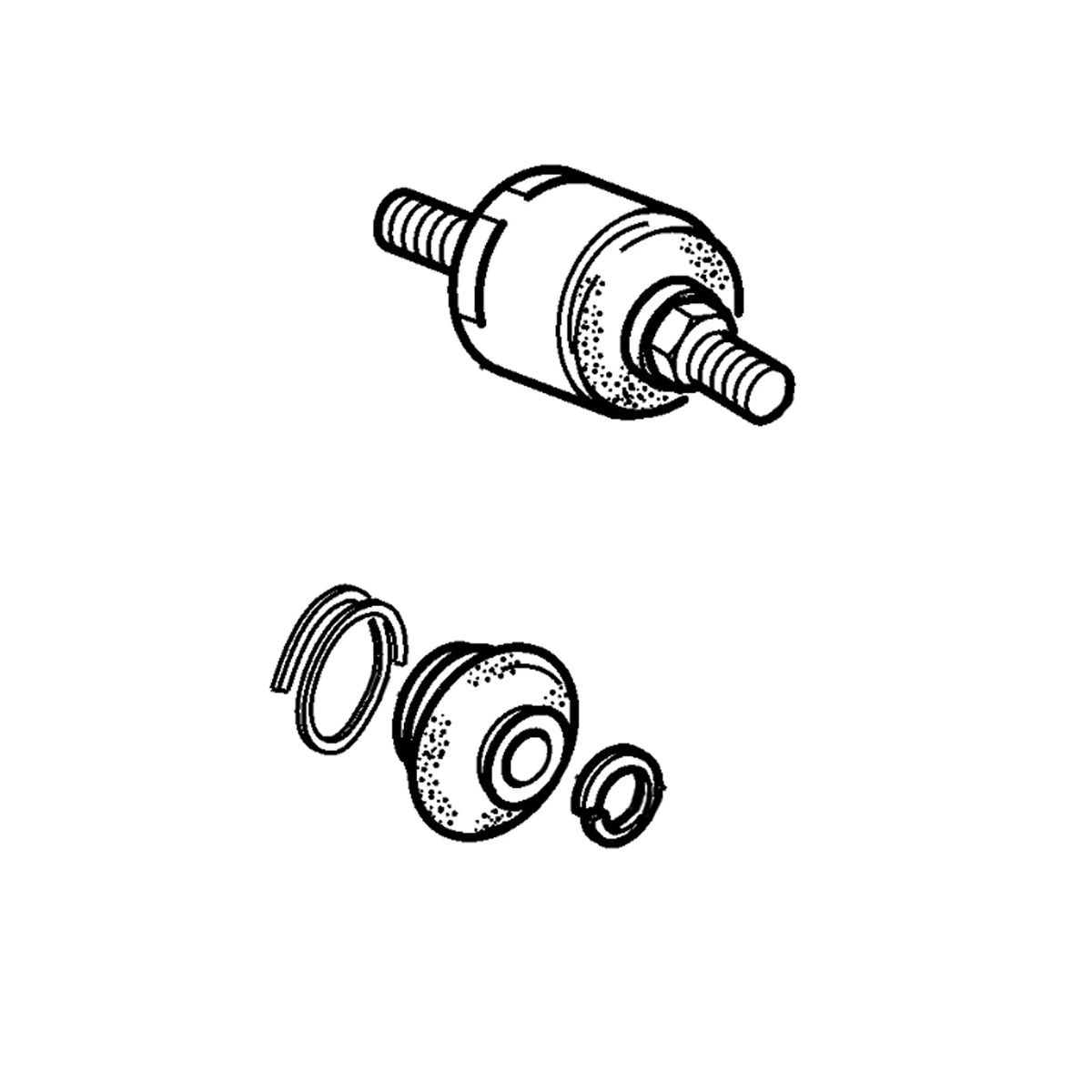 AL204781: Fits John Deere AL204781 MFWD Axle Tie Rod Assembly – Genuine OEM