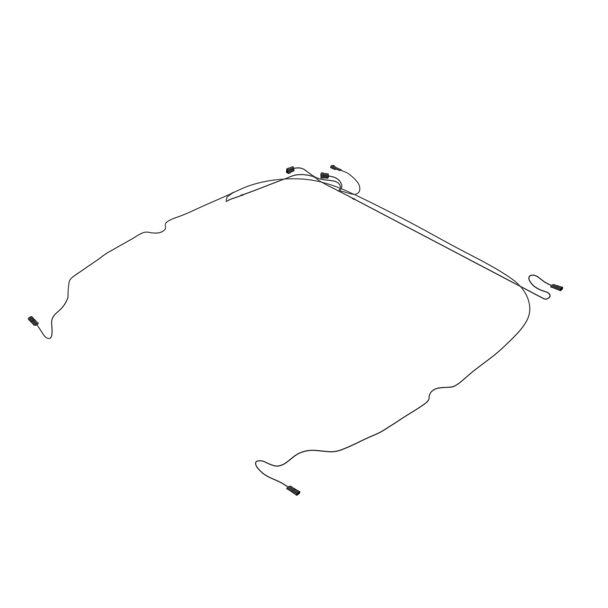 AL206917: Fits John Deere AL206917 Flasher Roof Adapter Wiring Harness – Genuine OEM