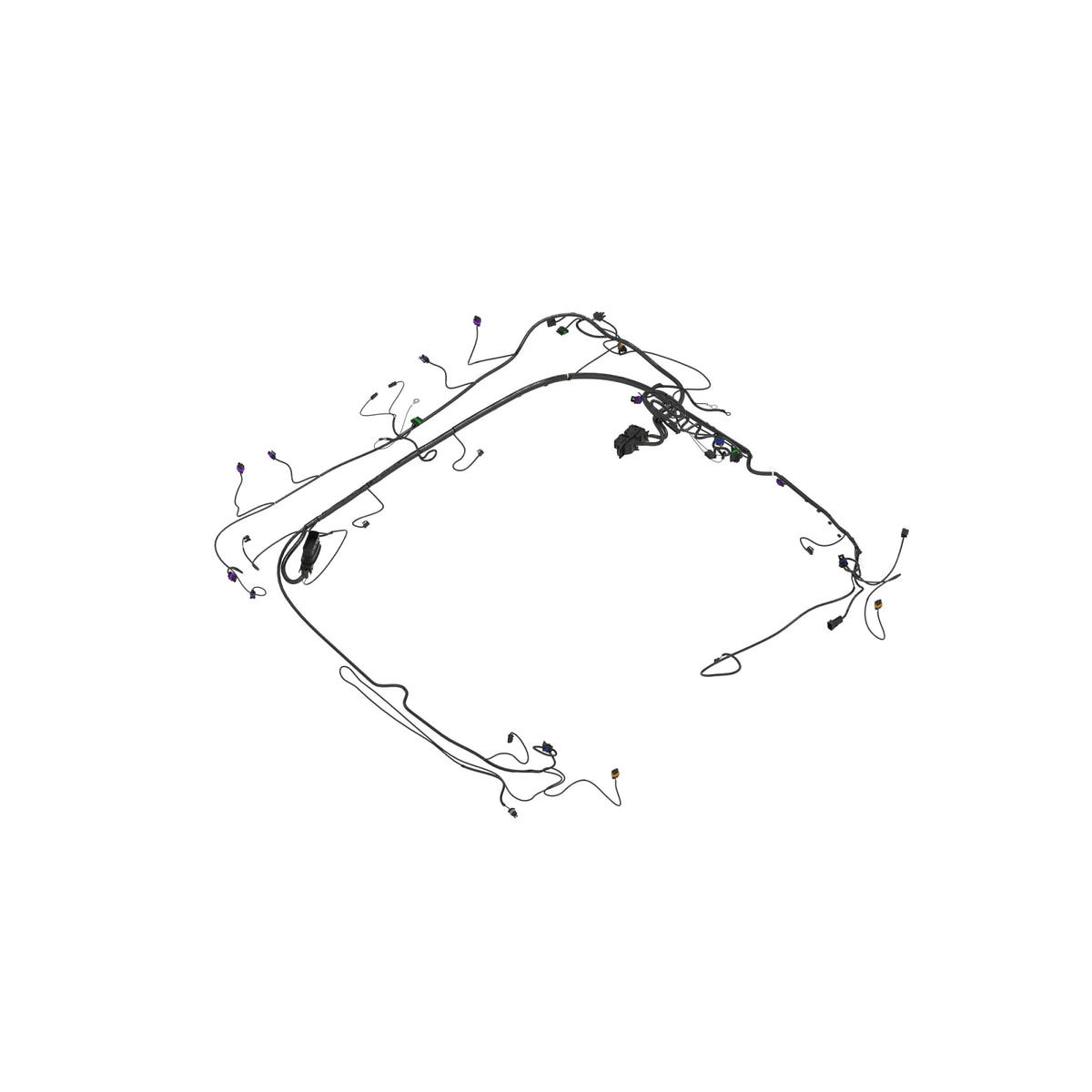 AL206921: Fits John Deere AL206921 Roof Wiring Harness – Genuine OEM