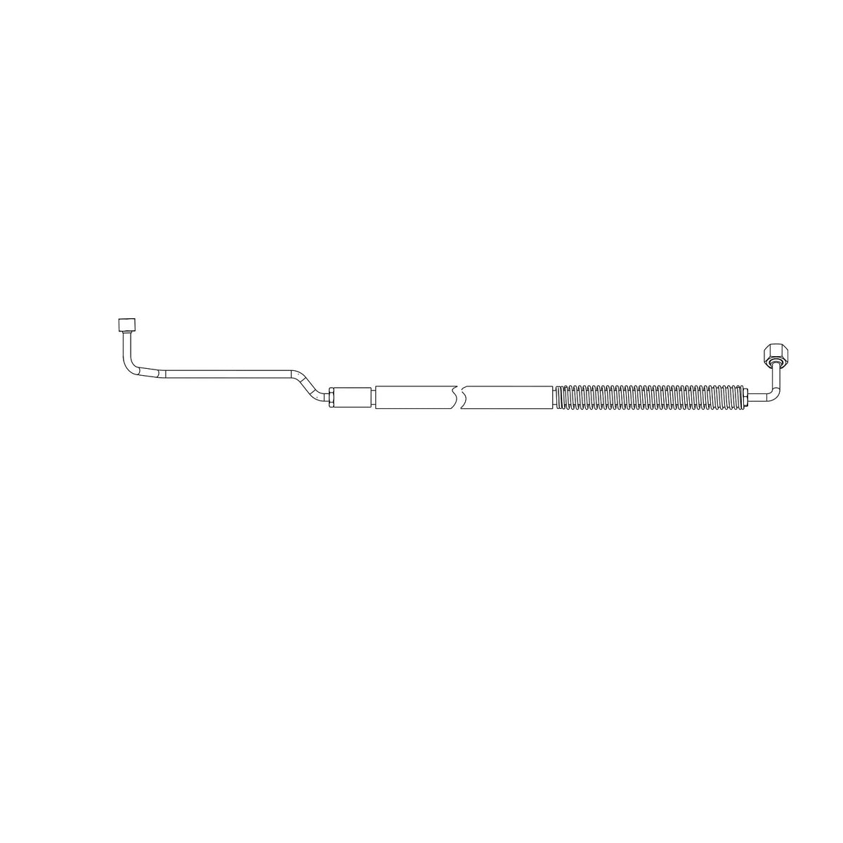 AL209009: Fits John Deere AL209009 Electro-Hydraulic Controlled Pickup Hitch Combination Hose – Genuine OEM