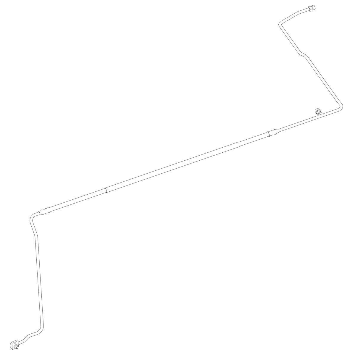 AL209393: Fits John Deere AL209393 Refrigerant Pressure Hose – Genuine OEM
