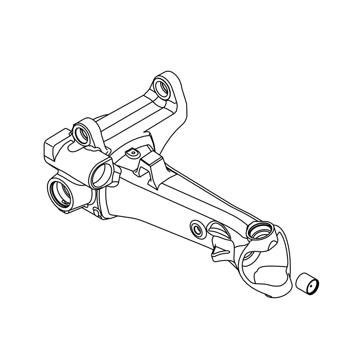 AL209971: Fits John Deere AL209971 MFWD Axle RH Housing – Genuine OEM