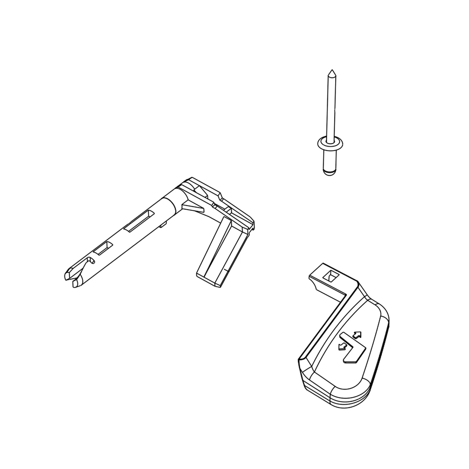 AL210447: Fits John Deere AL210447 Driver Seat Lever Kit – Genuine OEM