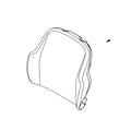 AL210473: Fits John Deere AL210473 Seat Backrest Cushion – Genuine OEM
