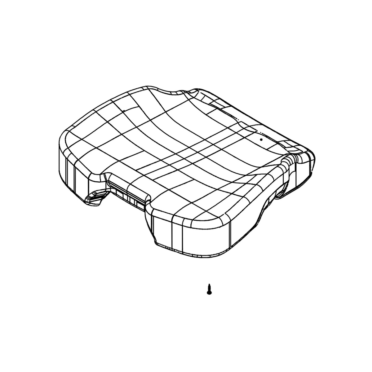 AL210474: Fits John Deere AL210474 Seat Bottom Cushion – Genuine OEM