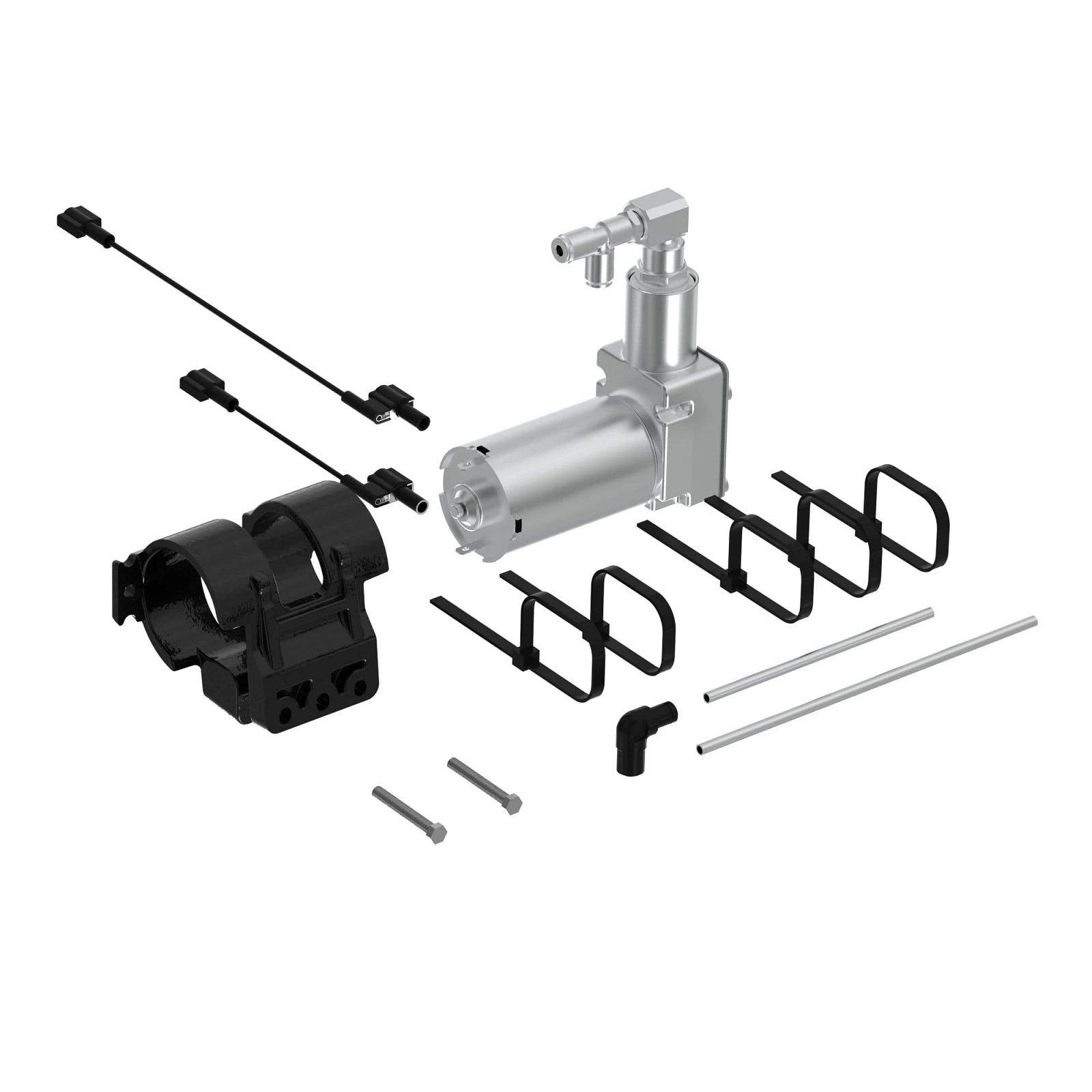 AL210503: Fits John Deere AL210503 Compressor Kit for Operator's Seat Suspension, 12 Volt – Genuine OEM