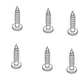 AL210871: Fits John Deere AL210871 Seat Cushion Round Head Screw – Genuine OEM