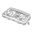 AL221919: Fits John Deere AL221919 Dual Gauge Plus II Instrument – Genuine OEM