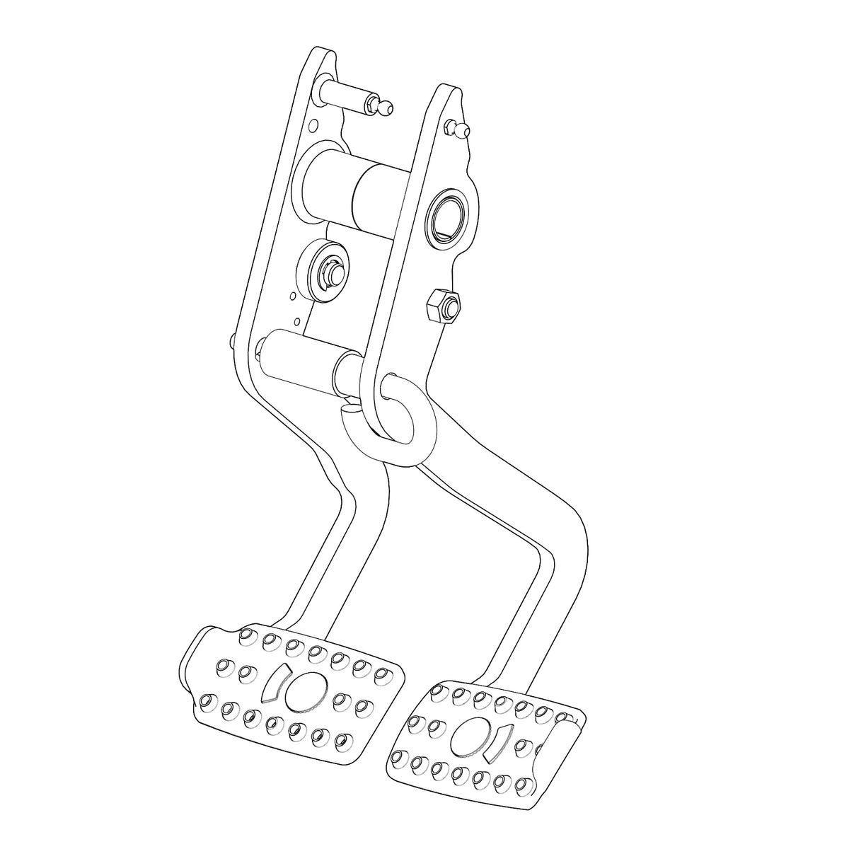 AL222195: Fits John Deere AL222195 Brake Pedal – Genuine OEM
