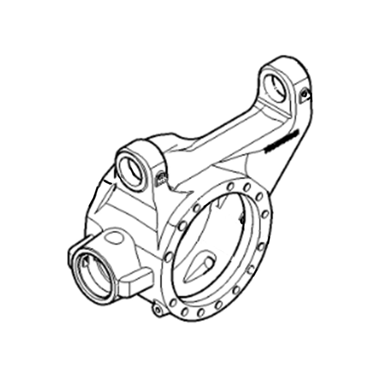 AL224134: Fits John Deere AL224134 MFWD Axle Housing – Genuine OEM