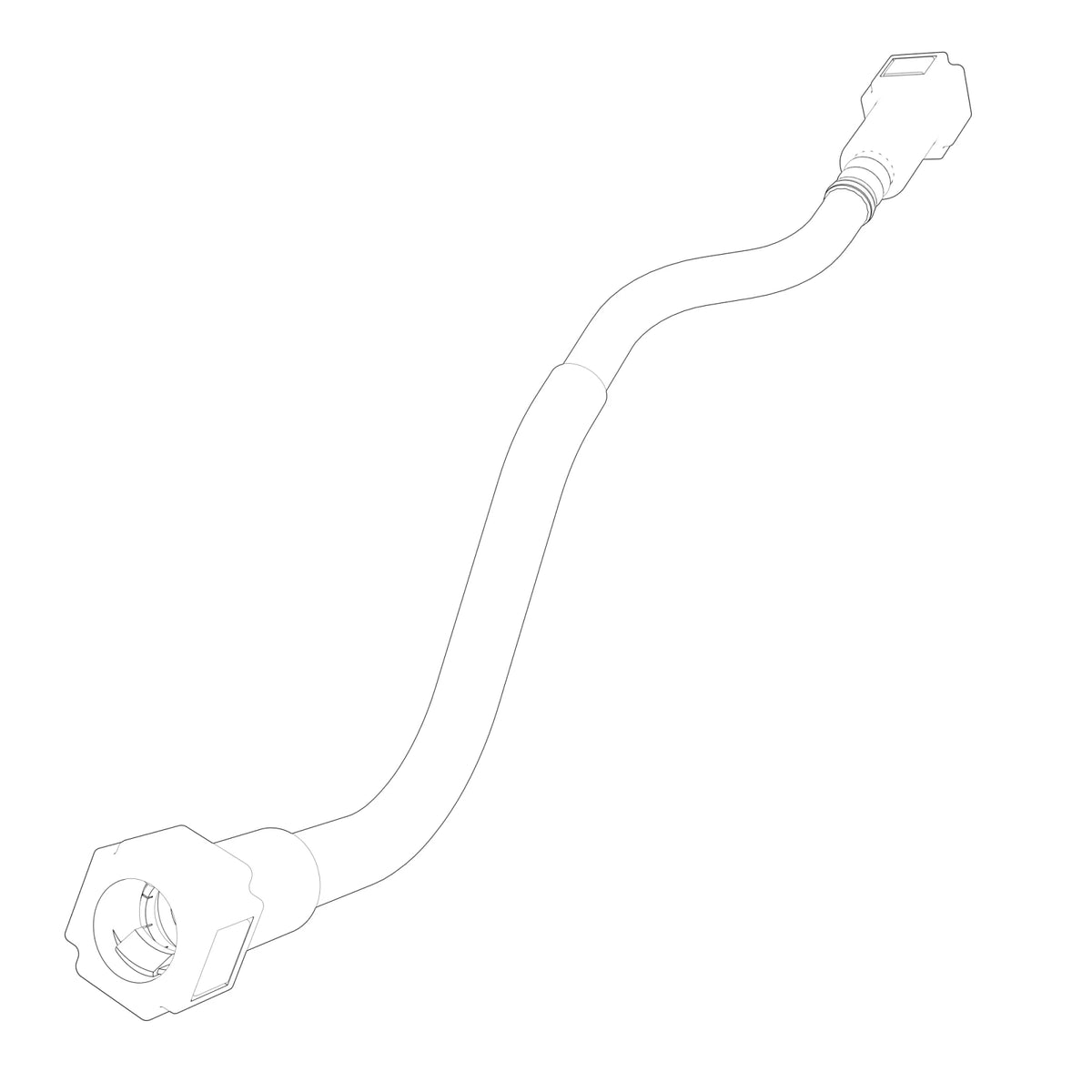 AL225866: Fits John Deere AL225866 Fuel Line – Genuine OEM