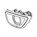 AL227771: Fits John Deere AL227771 Left Side Headlights Headlight – Genuine OEM