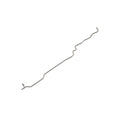 AL229886: Fits John Deere AL229886 PowrReverser™ Transmission Oil Cooler Line – Genuine OEM