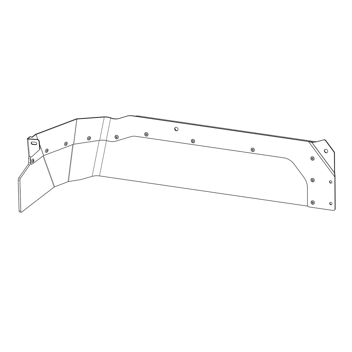 AL232419: Fits John Deere AL232419 Mud Shielding Front Cover, Left Side – Genuine OEM