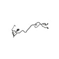 AL239284: Fits John Deere AL239284 60A Power Socket Wiring Harness – Genuine OEM
