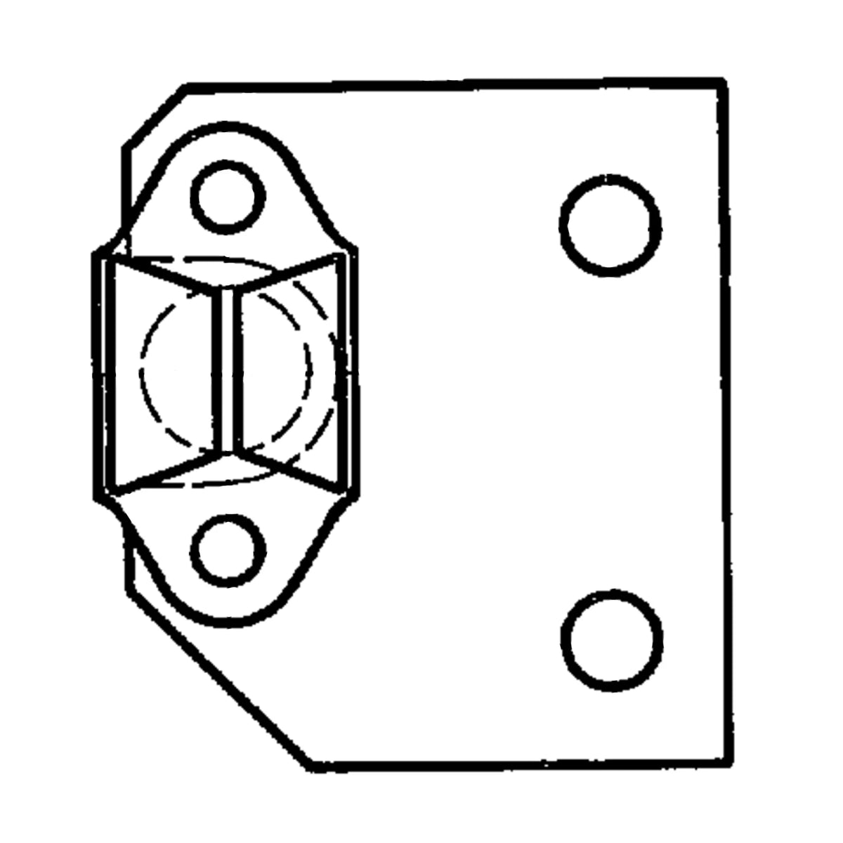 AL33231: Fits John Deere AL33231 Right Side Plate – Genuine OEM