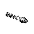 AL37517: Fits John Deere AL37517 Clutch Master Cylinder Repair Kit – Genuine OEM