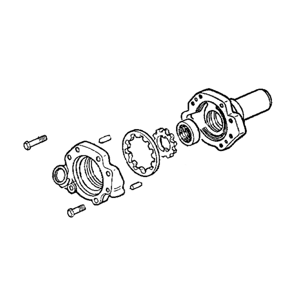 AL41637: Fits John Deere AL41637 Transmission Oil Pump – Genuine OEM