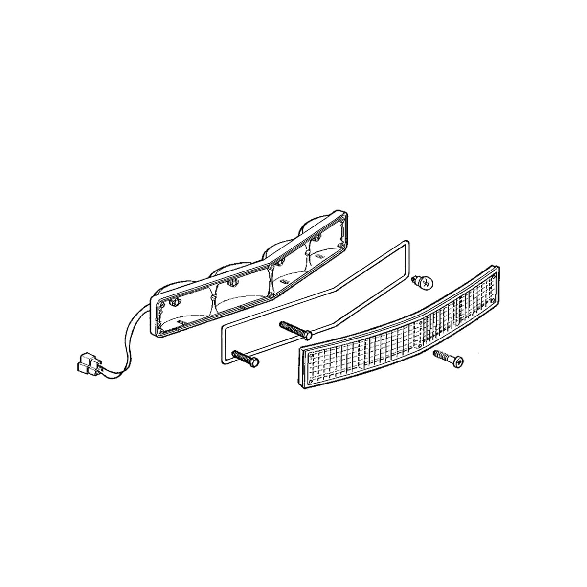 AL64781: Fits John Deere AL64781 Light Bar, 12 Volts – Genuine OEM