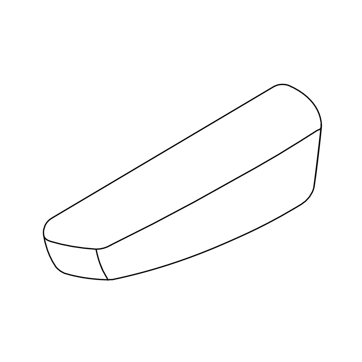 AL68100: Fits John Deere AL68100 Armrest, Left Side – Genuine OEM