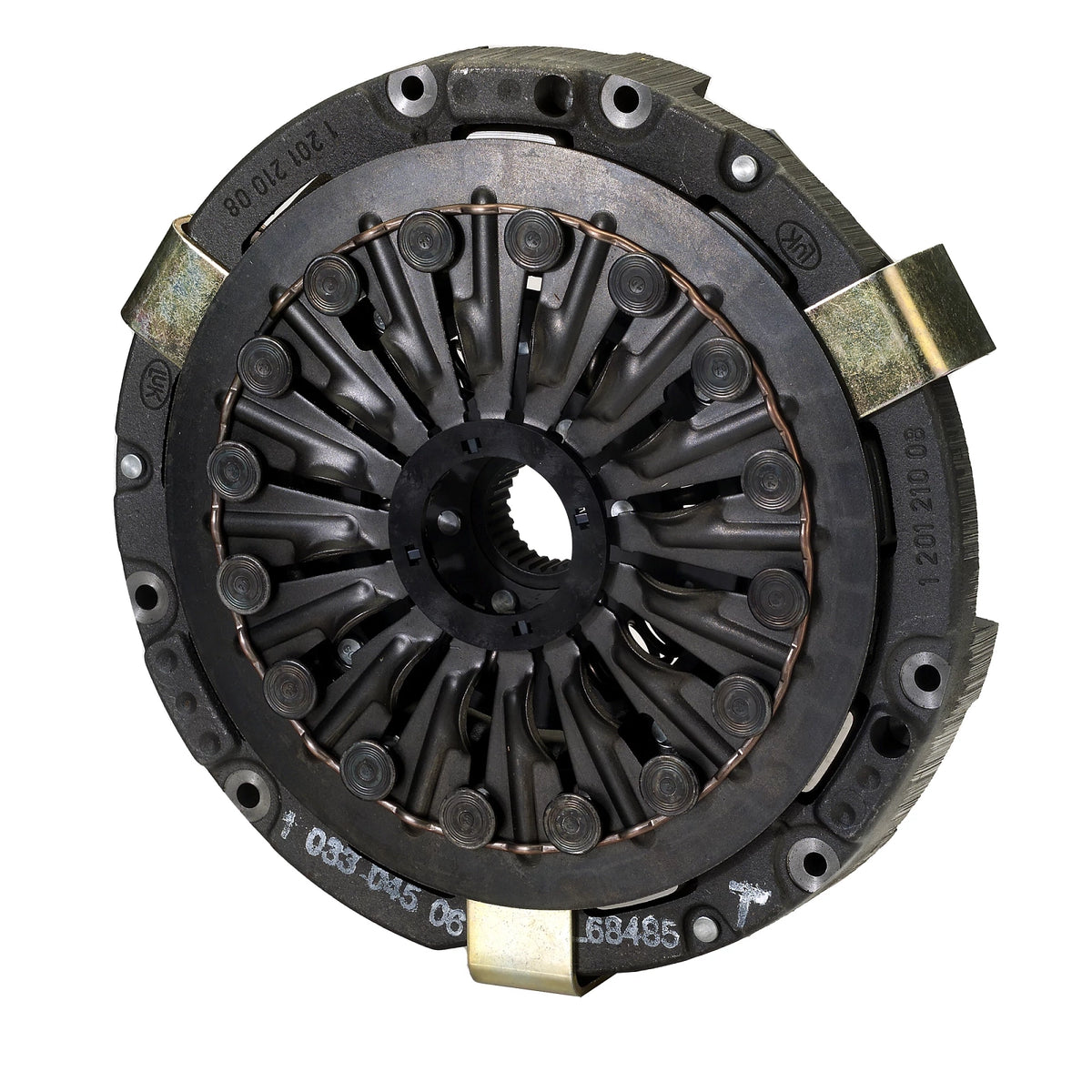 AL68485: Fits John Deere AL68485 12.875 inch Cast Iron Pressure Plate and Release Plate with 0.85 inch Flywheel Step – Genuine OEM