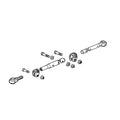 AL68725: Fits John Deere AL68725 Hydrostatic Steering Tie Rod Assembly – Genuine OEM