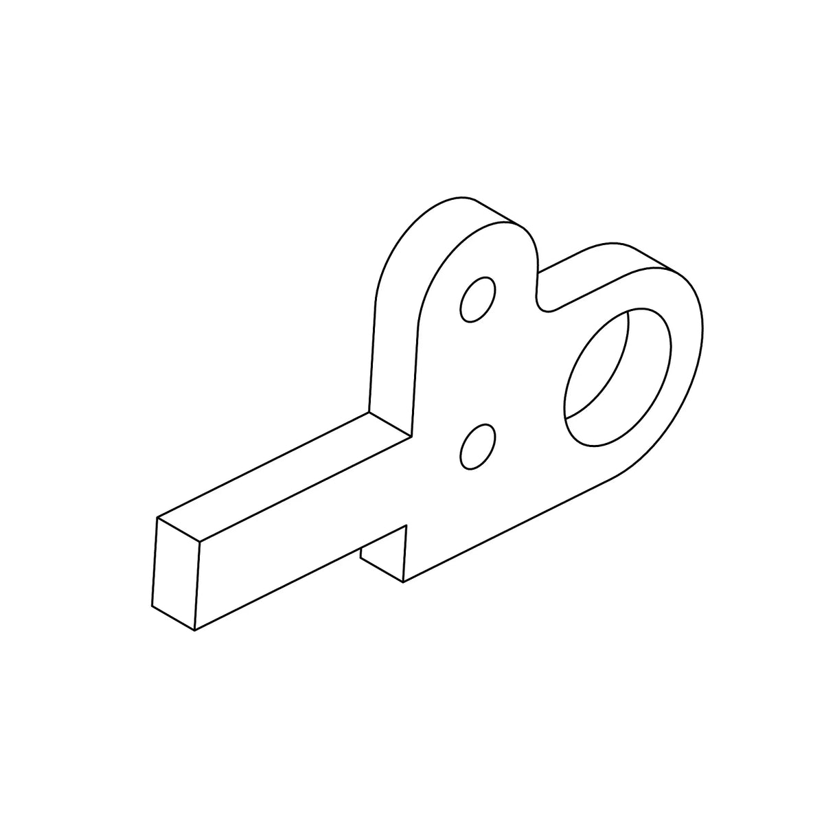 AM142391: Fits John Deere AM142391 Rotary Broom Bracket – Genuine OEM