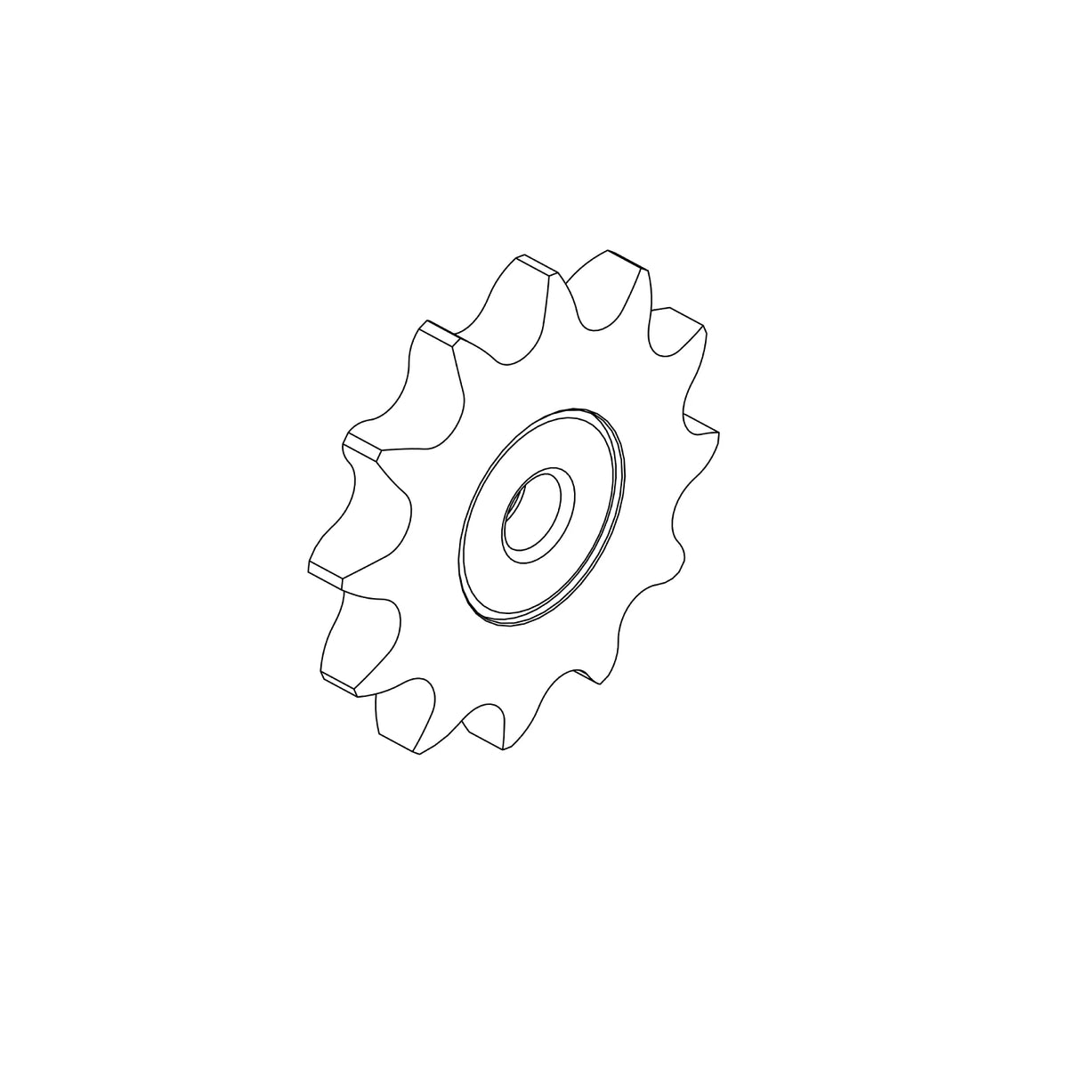 AM32266: Fits John Deere AM32266 Seed Transmission Chain Sprocket – Genuine OEM