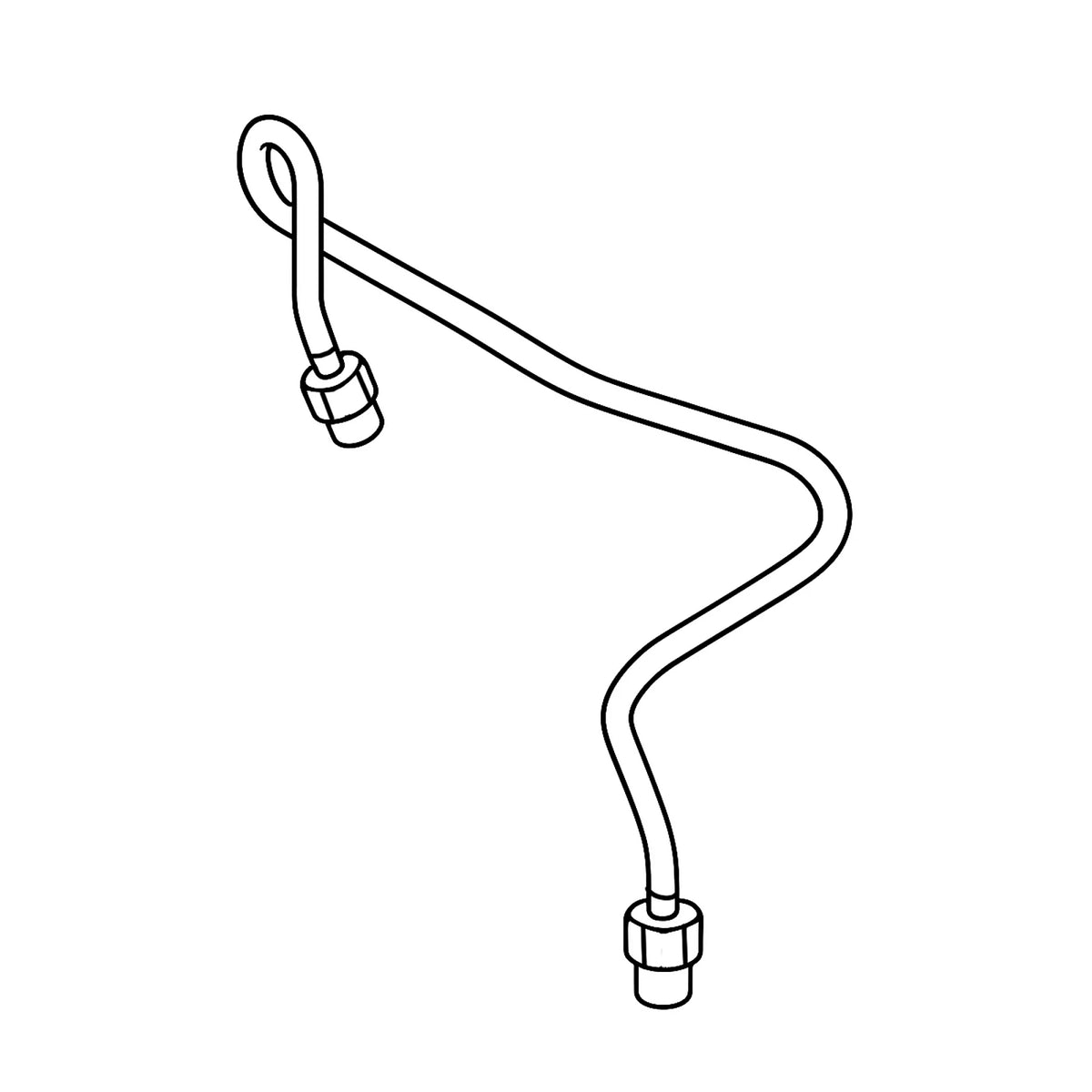 AM876211: Fits John Deere AM876211 Fuel Line – Genuine OEM
