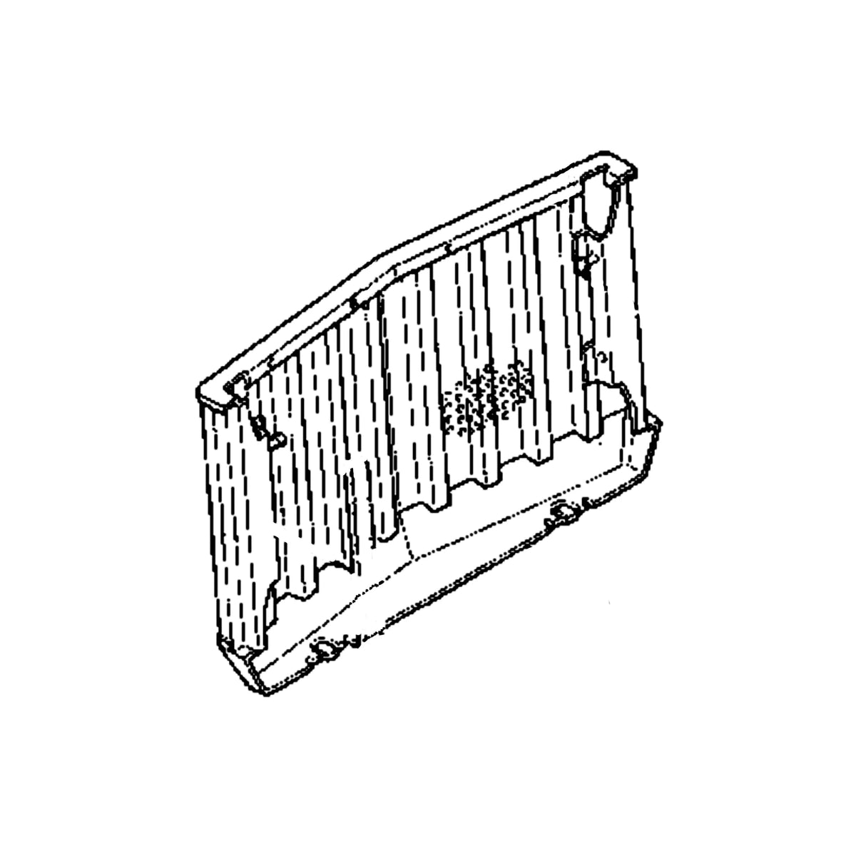 AM876800: Fits John Deere AM876800 Front Grille – Genuine OEM