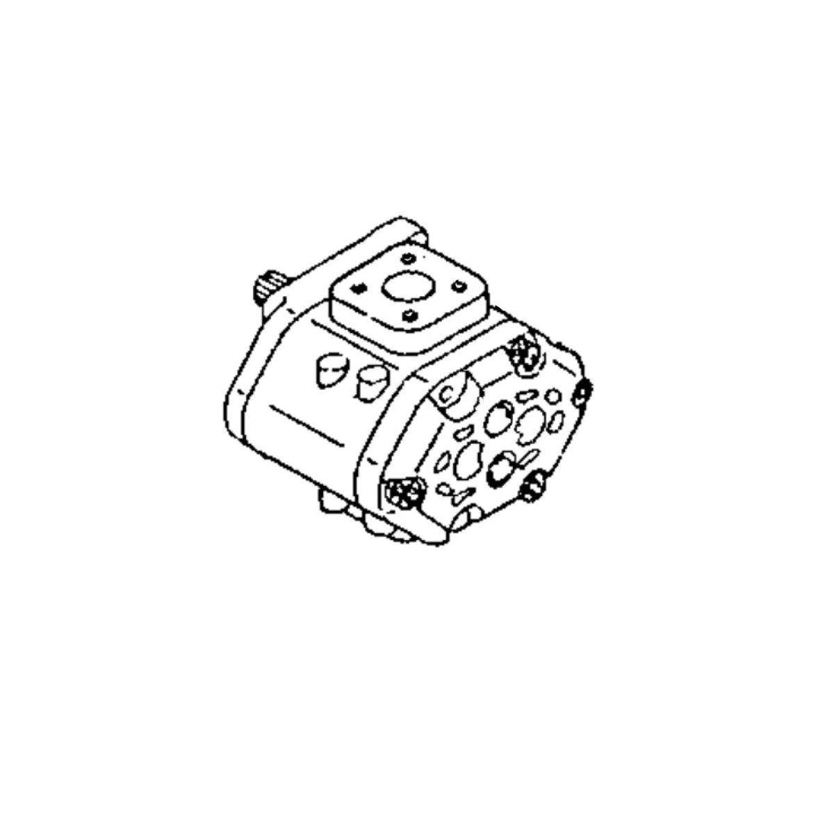 AM877525: Fits John Deere AM877525 Hydraulic Pump – Genuine OEM