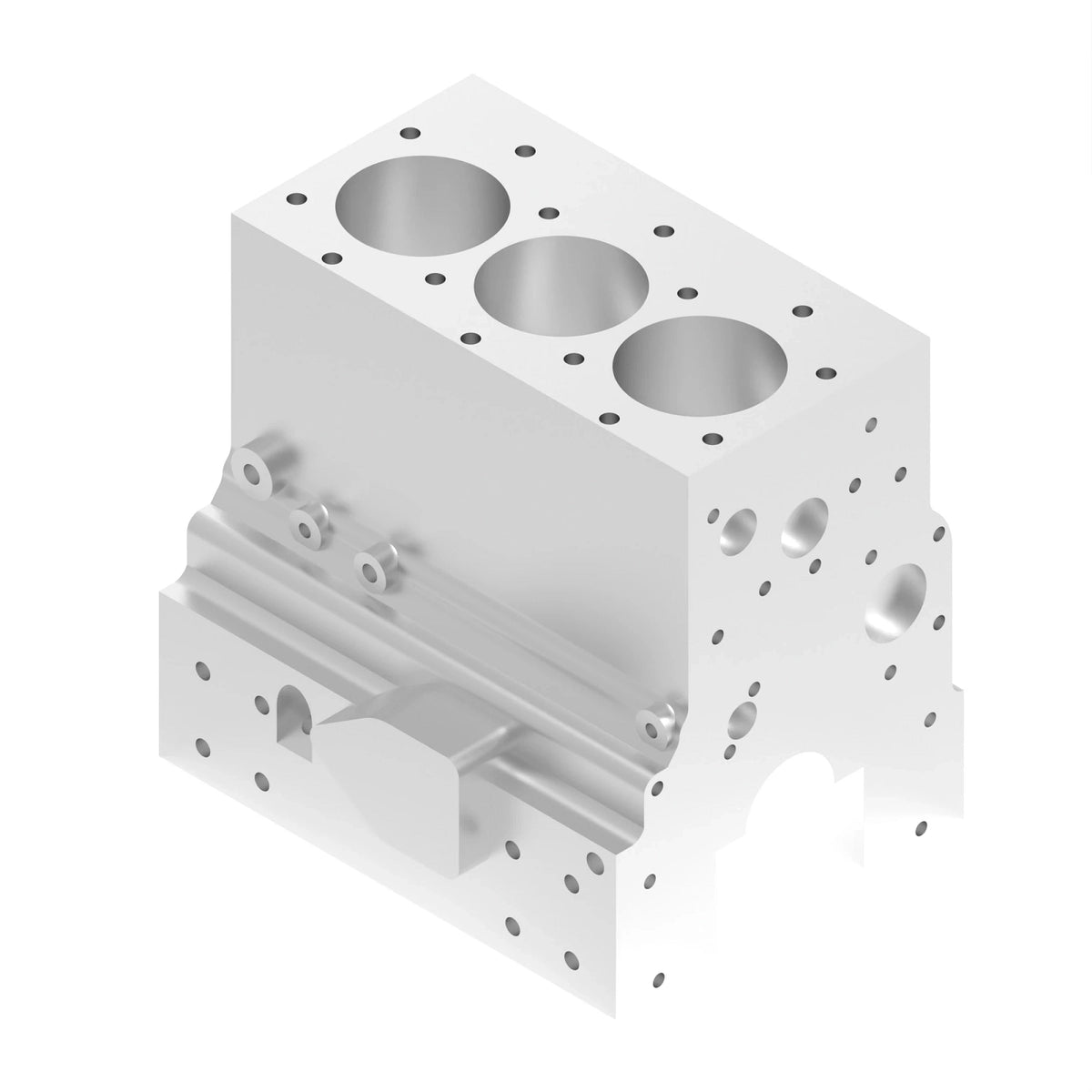 AM878597: Fits John Deere AM878597 Engine Cylinder Block – Genuine OEM